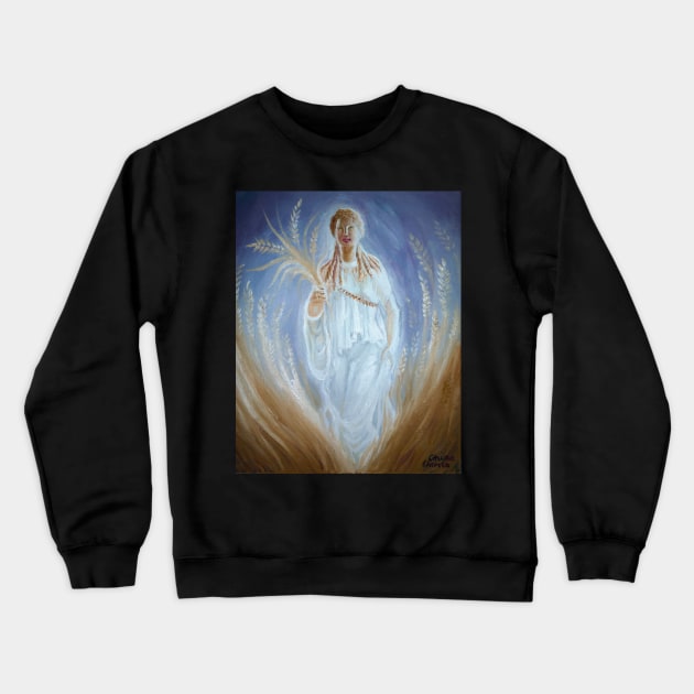 Kore, the juvenile Persephone Crewneck Sweatshirt by CORinAZONe